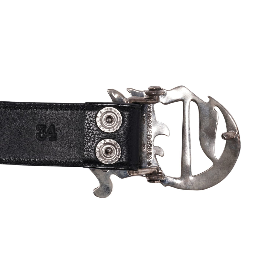 CHROME HEARTS 'CH LOGO' BLACK BELT