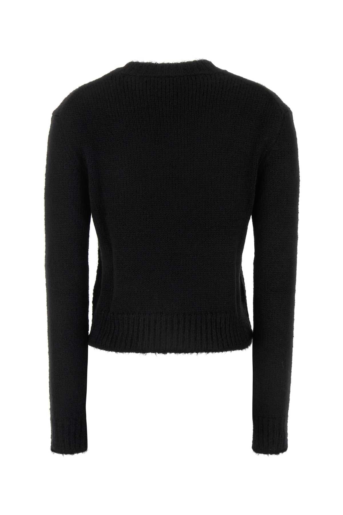 Jil Jil Sander Black Alpaca Blend Seater - Image 3