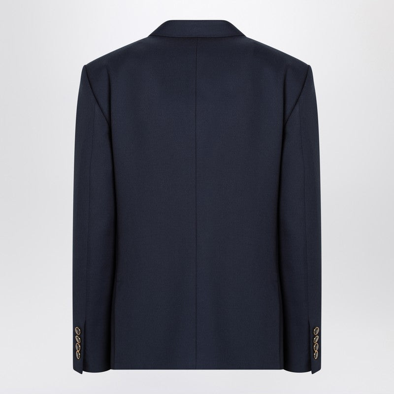 Valentino バレンティーノブルーシングル胸部ジャケット - Image 3