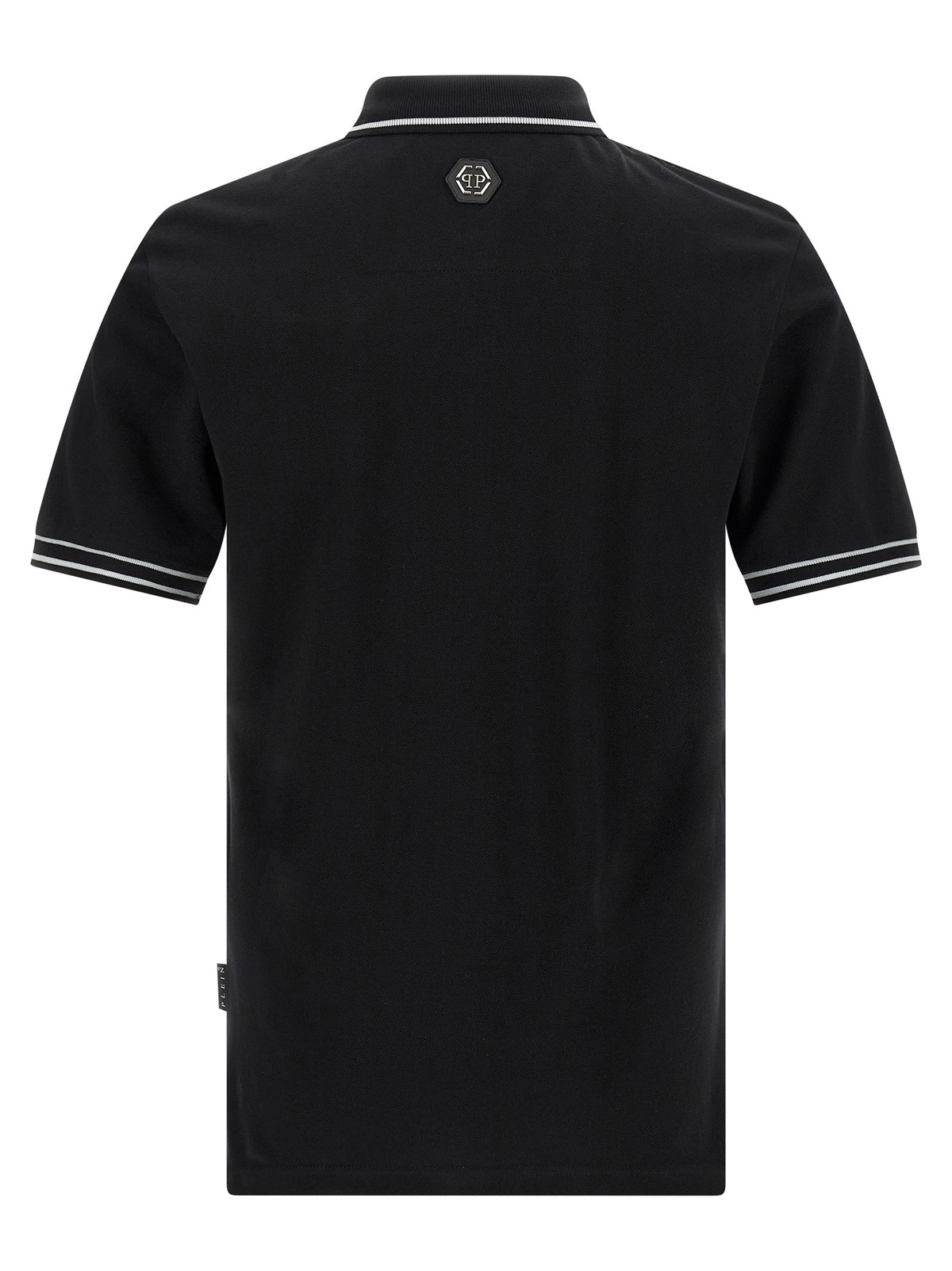 Philipp Philipp Plein 'Skull＆Bones' Polo Shirt - Image 3