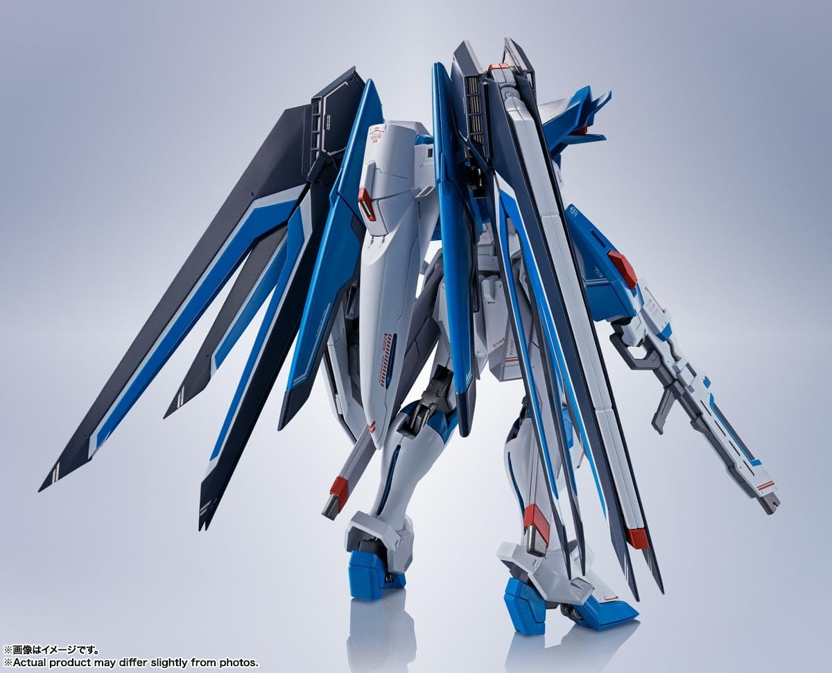 Metal Robot Spirits, Mobile Suit Gundam SEED FREEDOM, Rising Freedom Gundam, Approx. 5.5 inches (140 mm), ABS & PVC & Die Cast Pre-painted Action Figure