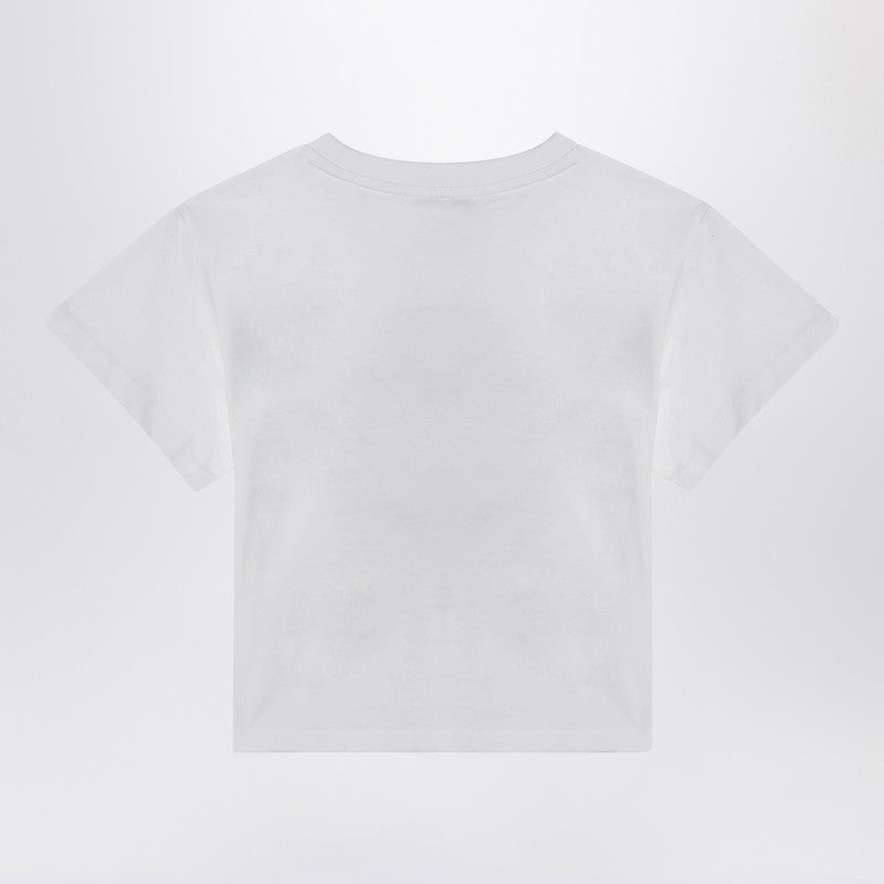 Kenzo 印刷されたロゴ付きのケンゾホワイトTシャツ - Image 3