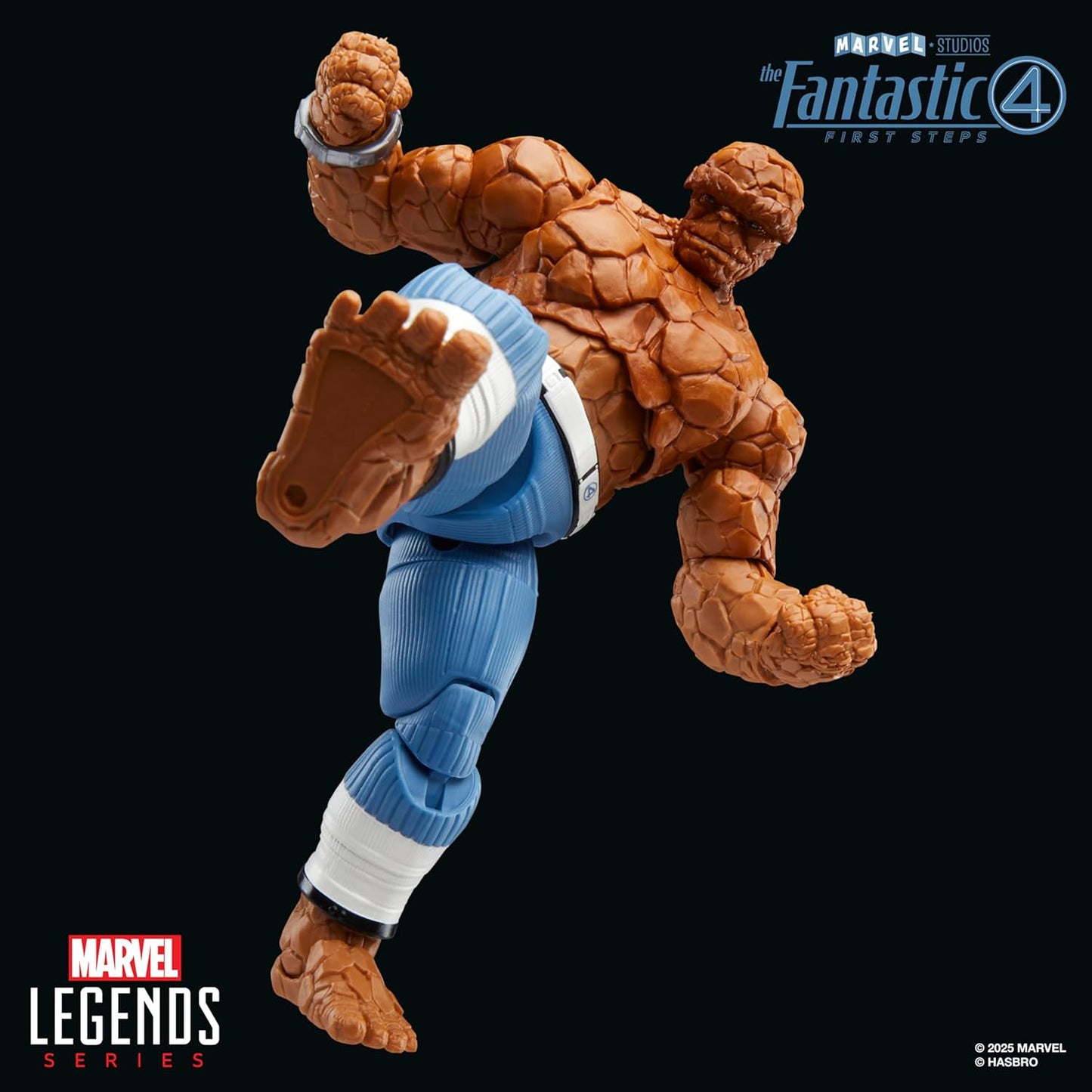 Hasbro Marvel Legends Series Marvel The Thing Fantastic 4: First Steps Ben Grim Movie Collection 6" Action Figure Toy G0802 Authentic