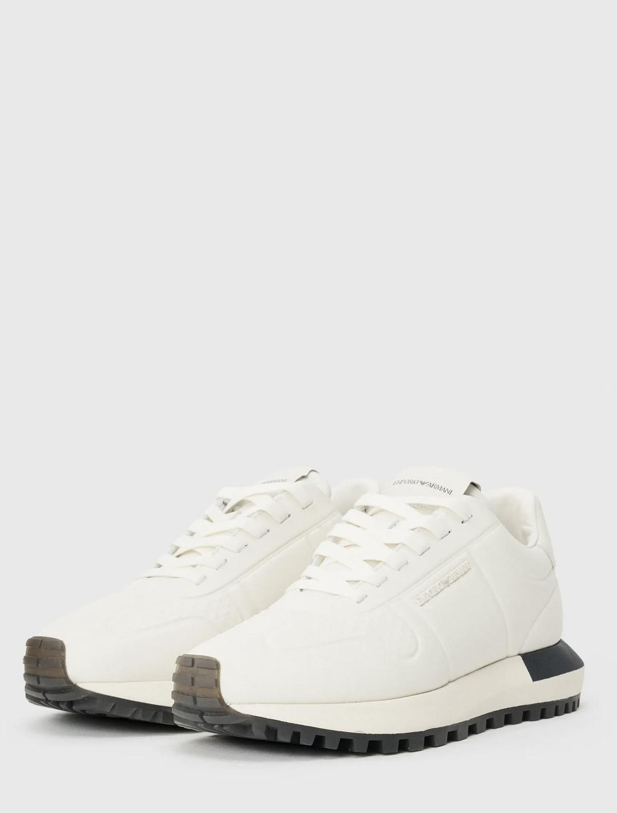 Emporio エンポリオ アルマーニ スニーカー ベージュ - Image 3