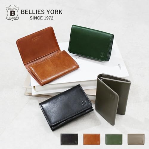 Belkutt Premium Italian Leather Business Card Holder, Genuine Leather, Vegetable Tanned