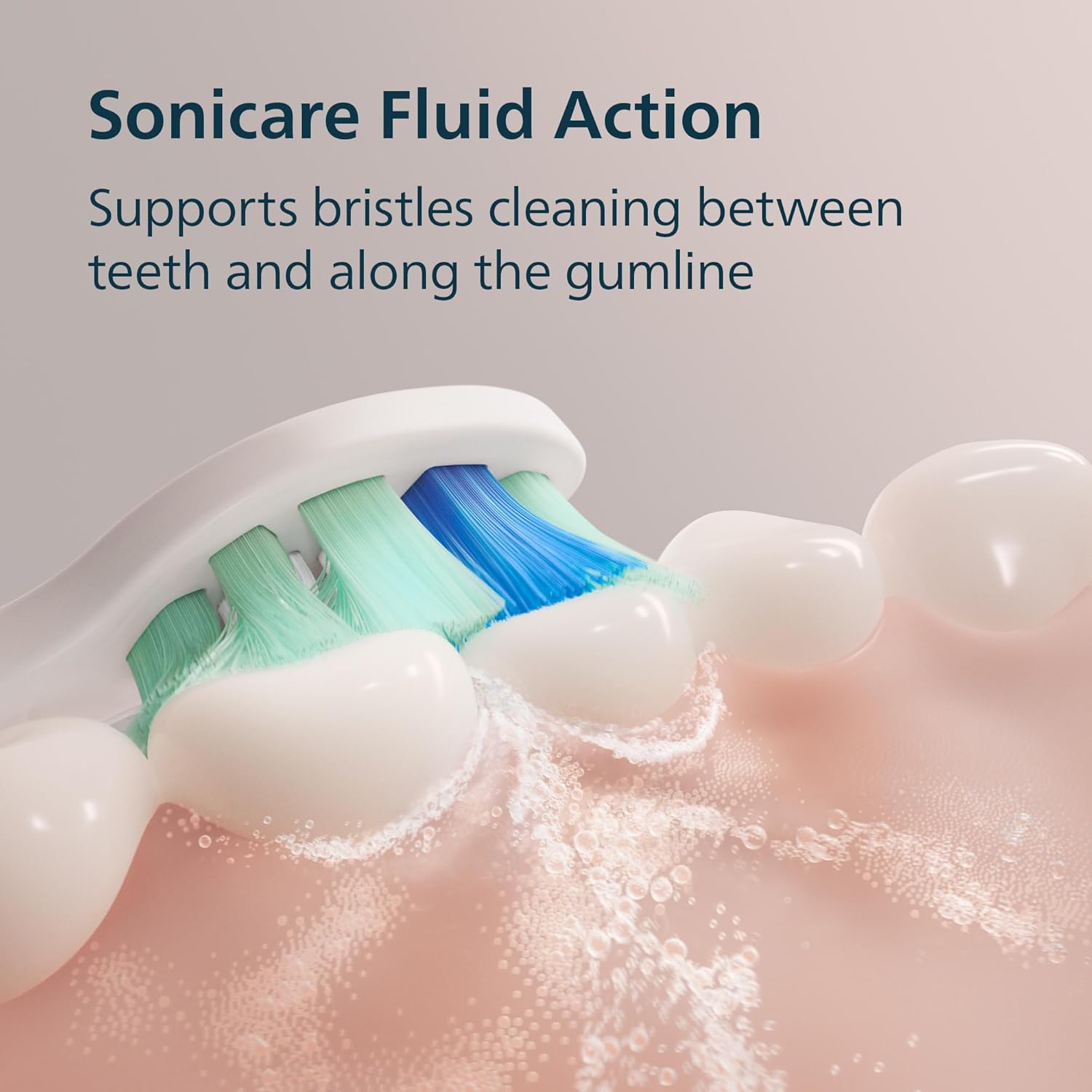 Philips Sonicare 4100 HX3681/24 - Cepillo de dientes eléctrico recargable con sensor de presión, color negro