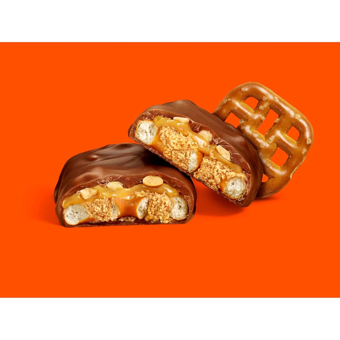 REESE'S Toma 5 pretzel, maní y chocolate tamaño King, paquetes de dulces, 2.25 onzas (18 unidades)