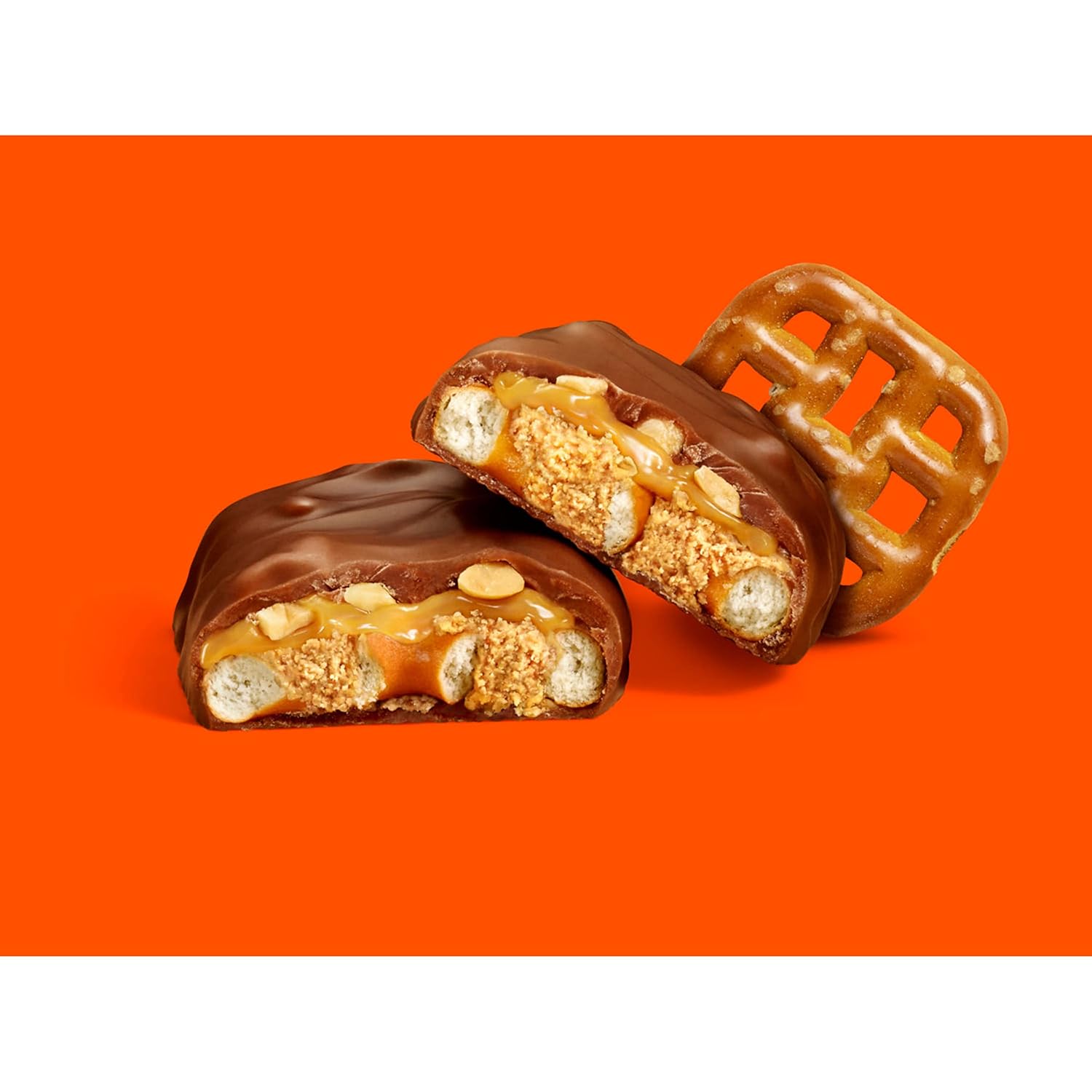 REESE'S Toma 5 pretzel, maní y chocolate tamaño King, paquetes de dulces, 2.25 onzas (18 unidades)