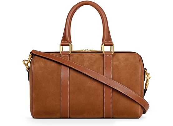 CELINE Medium Boston bag in nubuck calfskin - Image 3