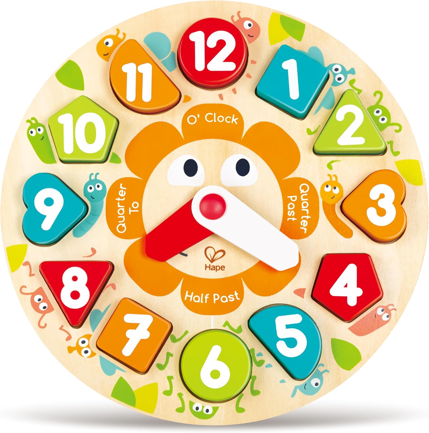 Hape Clock Puzzle E1622A