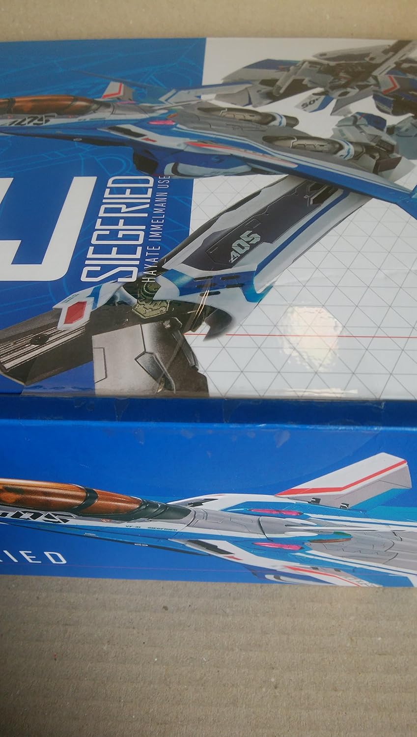 DX Chogoukin Macross Delta VF-31J Seigfried (Hayate Immelman) Approx 260mm Die-Casting&ABS Pre-Painted Action Figure