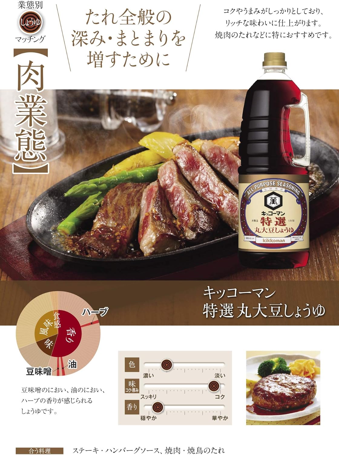 Kikkoman Special Selection Marudaisho Soy Sauce 1.8L PET