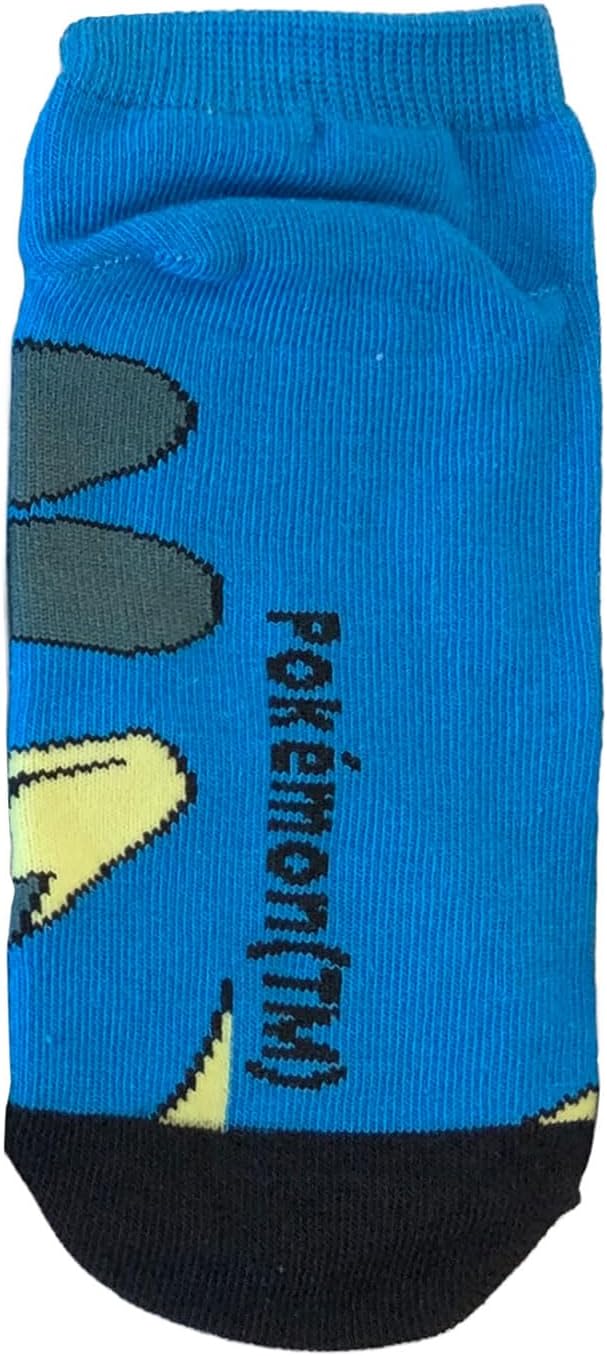 Small Planet Pokemon Character Socks Yellow Lucario Junior