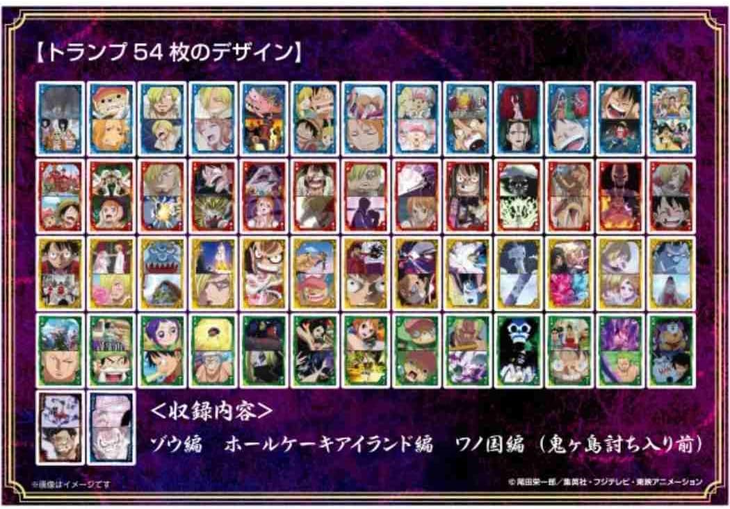 "One Piece" Scene Plenty of Playing Cards, Straw Hat Crew Edition 4th Log