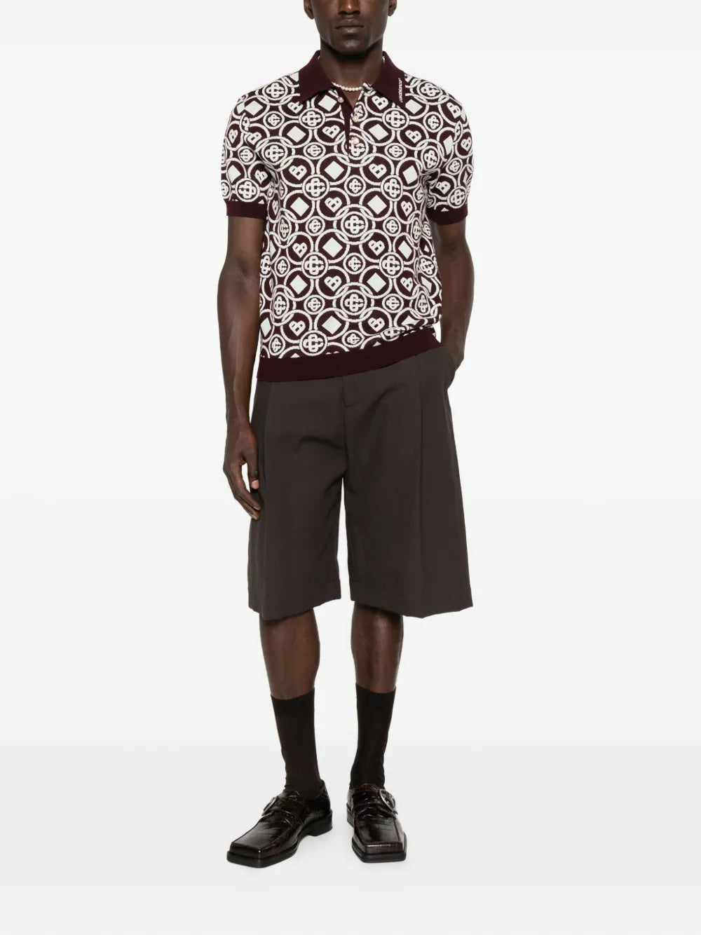 Casablanca カサブランカモノグラムポロ - Image 3