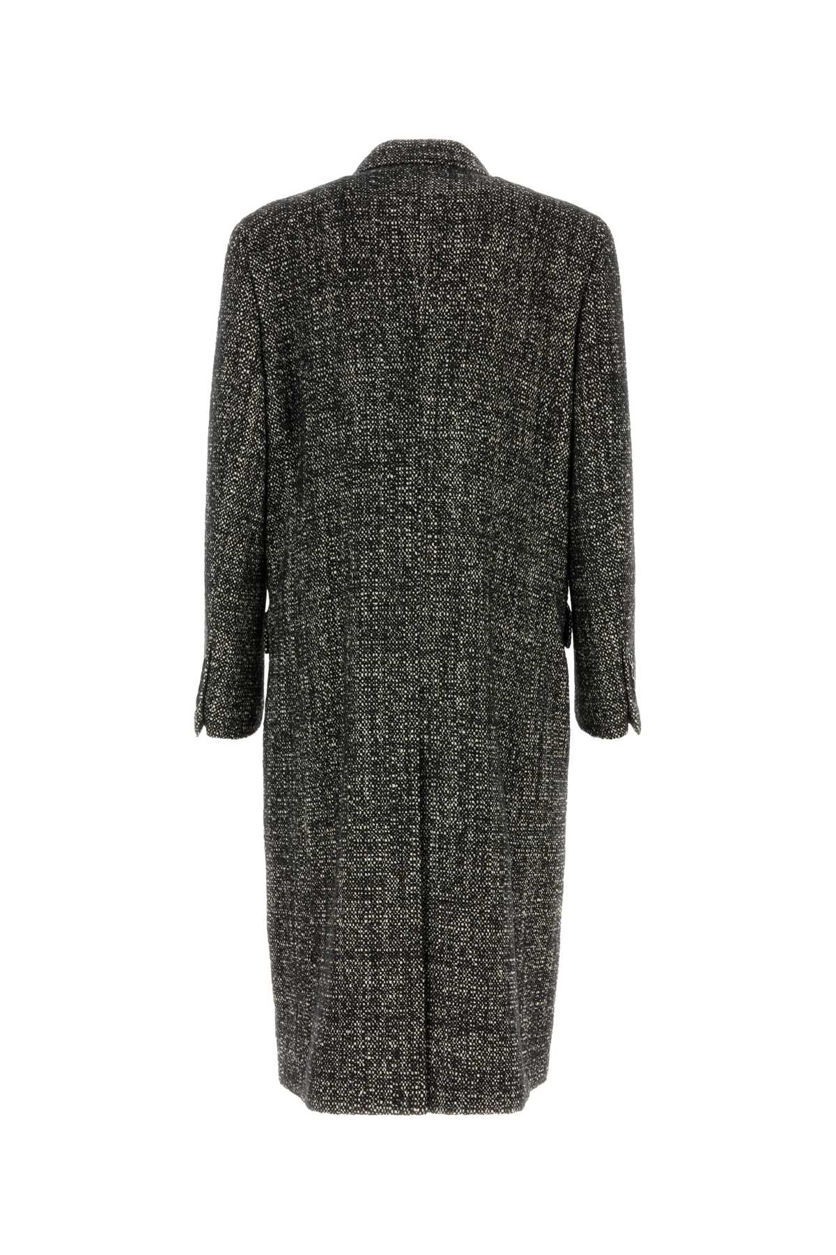 Dolce ドルチェ＆ガッバーナ ツートーン ウール ブレンド コート - Image 3