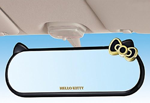 セイワ(SEIWA) 車内用品 ルームミラー ハローキティ B&G KT501 シルバー鏡 260mm