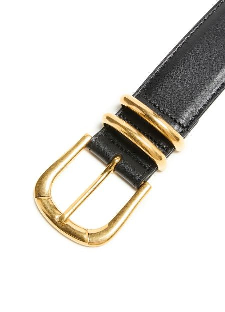 Vintage belt in leather - Image 3