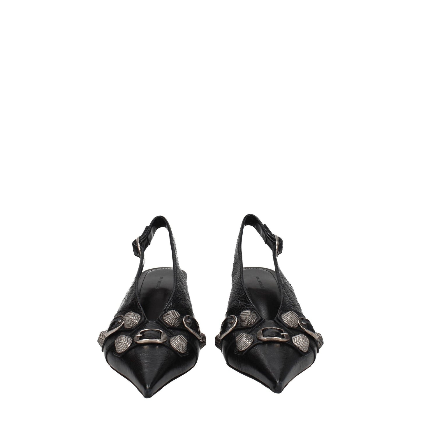 Balenciaga Sandals Cagole Woman Leather Black - Image 3