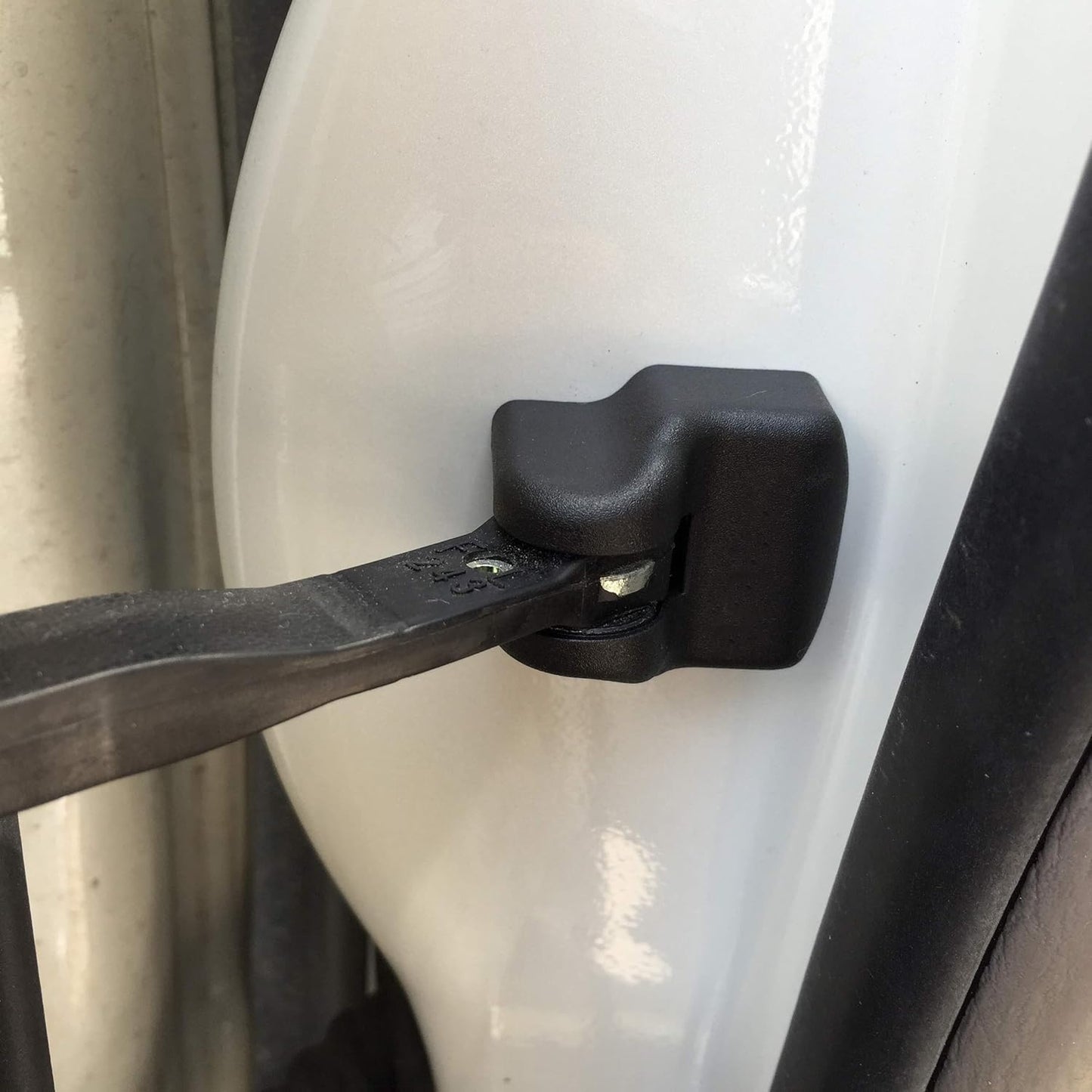 [Without Logo] Toyota Door Hinge Cover 2 Pieces for Sliding Doors 2 Doors Dress Up Parts Accessories for Voxy, Noah, Esquire, Alphard, Velfire, IQ, Porte, Etc