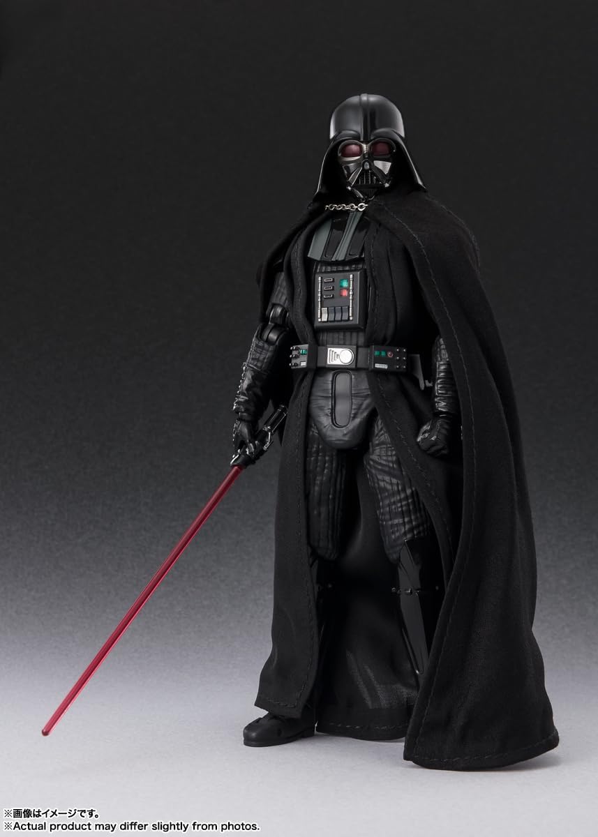 Bandai Spirits S.H. Figuarts Star Wars Darth Vader Classic Ver., Approx. 6.7 inches (170 mm), ABS & PVC & Fabric, Pre-painted Action Figure