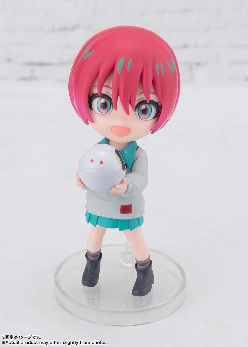 TAMASHII NATIONS Figuarts Mini Mobile Suit Gundam GQuuuuuuuuX, Amate Yuzuriha (Machu), Approx. 3.5 inches (90 mm), PVC & ABS, Pre-painted Action Figure