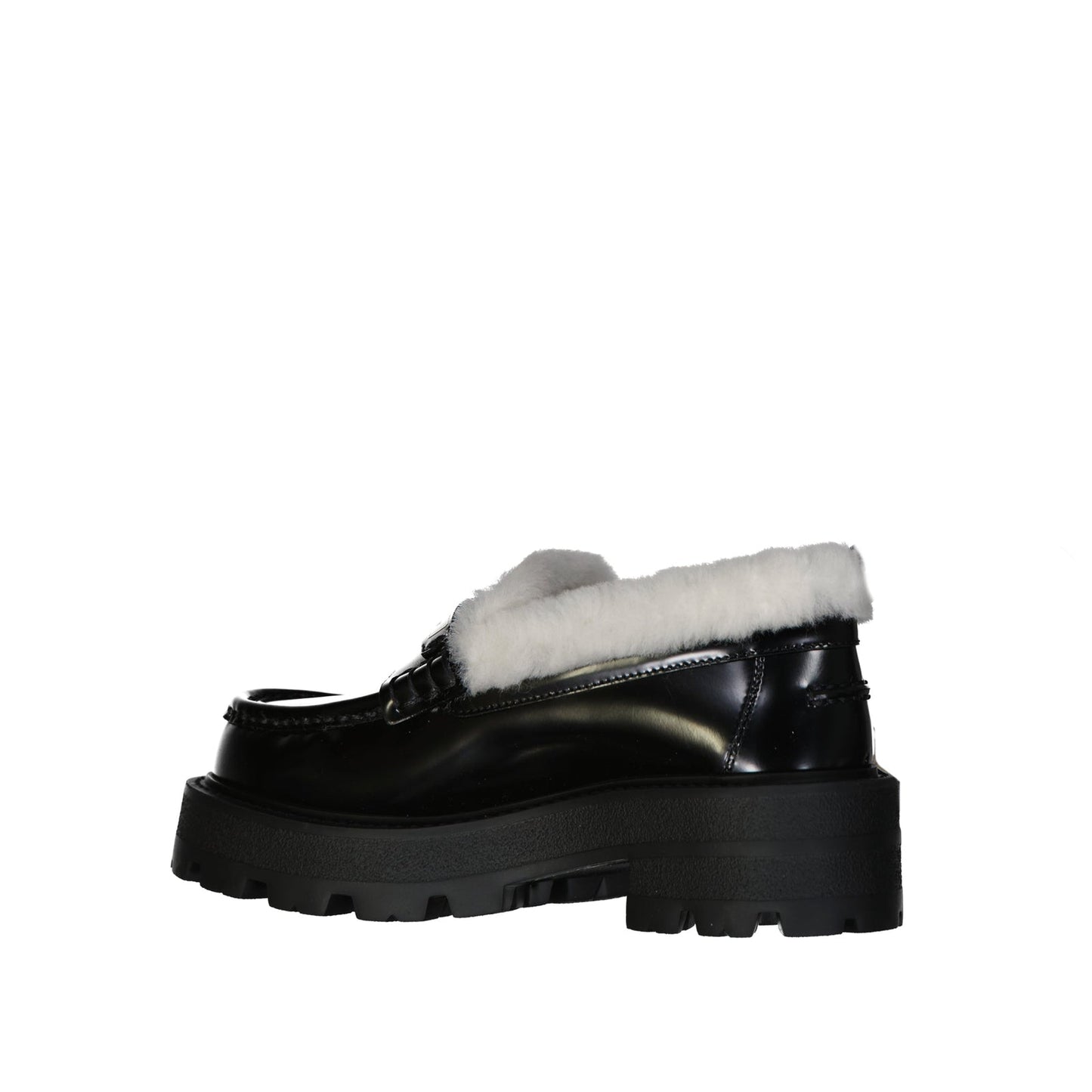 Dior ディオールレザーロゴローファー - Image 3