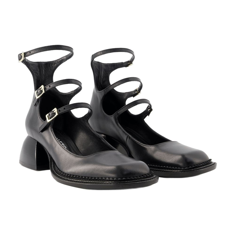 Nodaleto Bulla London Pumps Nodaleto Leather Black - Image 3