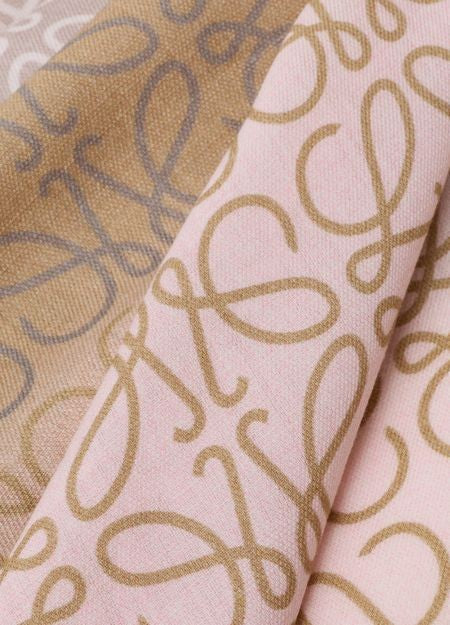 LOEWE Wool, silk and cashmere scarf - Image 3