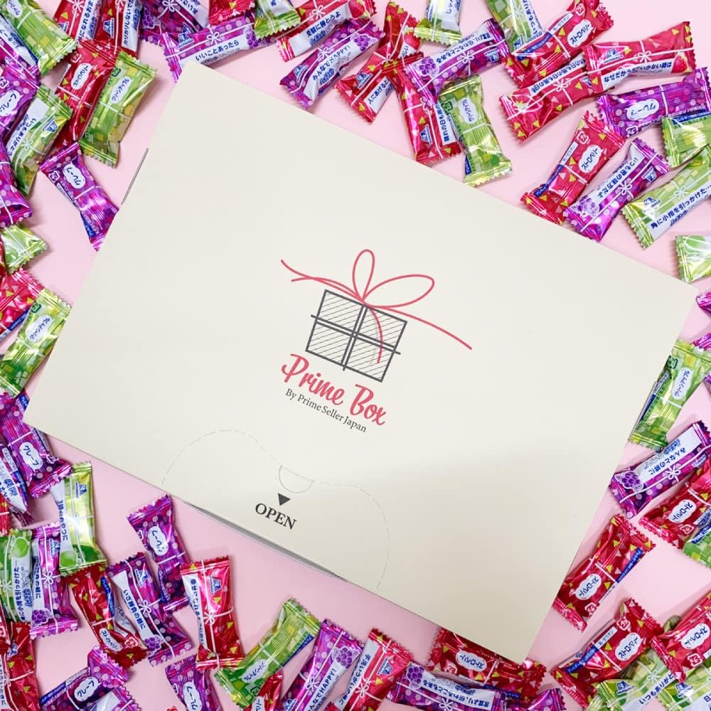 Morinaga Haichu Mini Assorted 100pcs Gift Box Large Capacity Chewing Gum Assortment