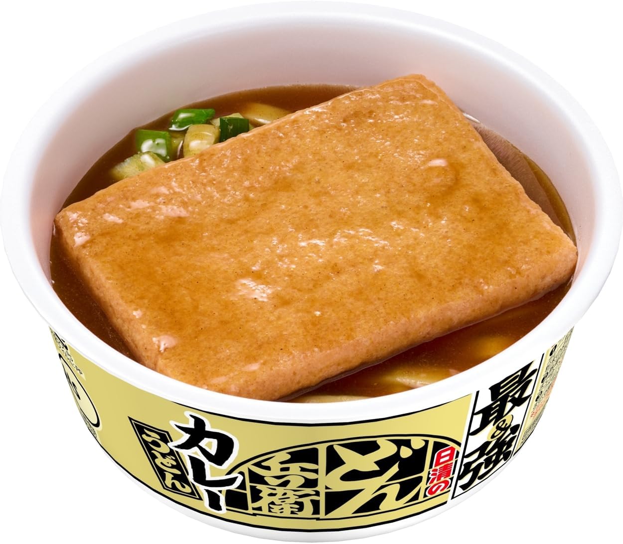 Donbee Nissin's Strongest Don Bee Curry Udon Noodles (30 Types of Spices Delicious), Nissin Foods Cup Noodles, 3.3 oz (94 g) x 12 Packs