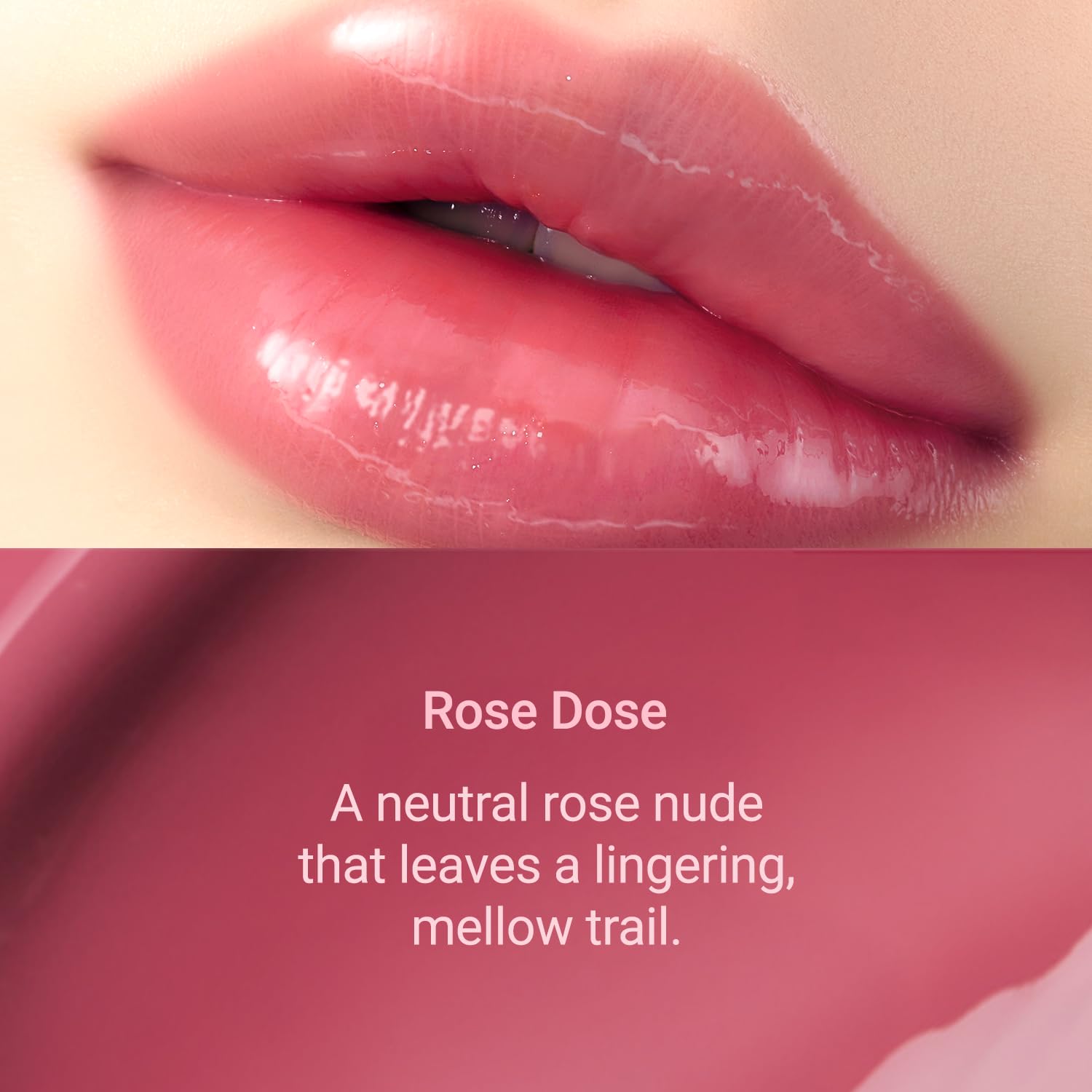 JUNG SAEM MOOL LIP-PRESSION - Brillo de labios de metal | Brillo labial tintado hidratante con un aplicador de metal de precisión higiénico e ingredientes infundidos en suero, brillo de labios coreano (rosa doze)