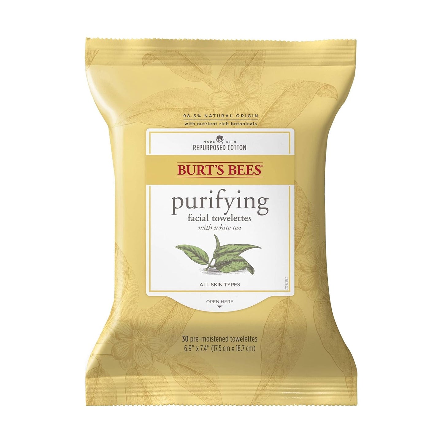 Burt's Bees - Toallero de limpieza facial