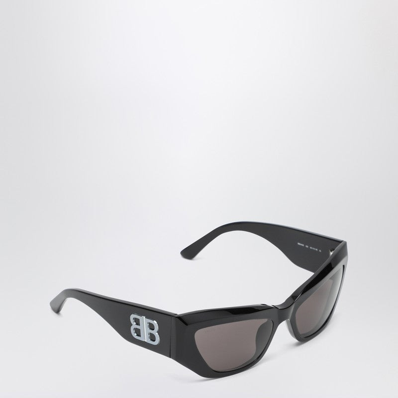 Balenciaga バレンシアガBBブラックサングラス - Image 3