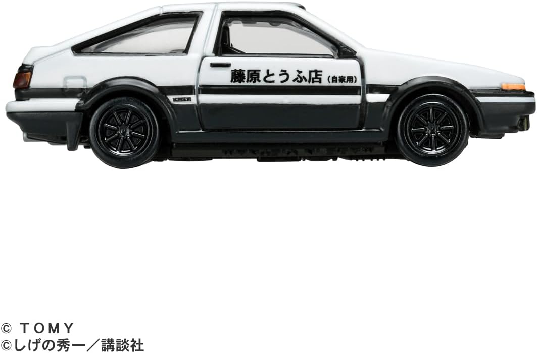Takara Tomy Tomica Premium Unlimited 01 Initial D AE86 Trueno (Takumi Fujiwara) Mini Car Toy for Ages 6 and Up