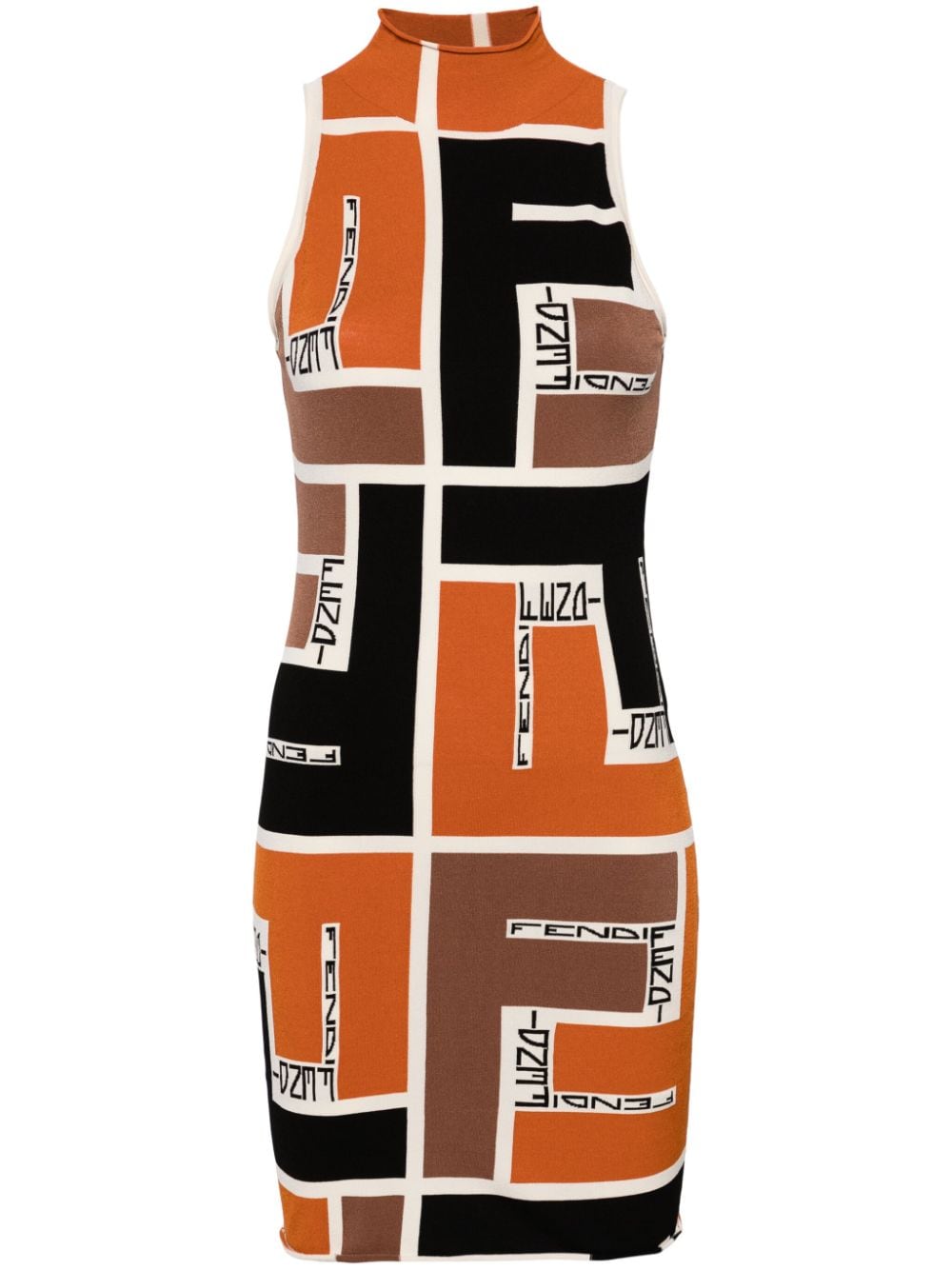 Fendi フェンディプリントショートドレス - Image 3