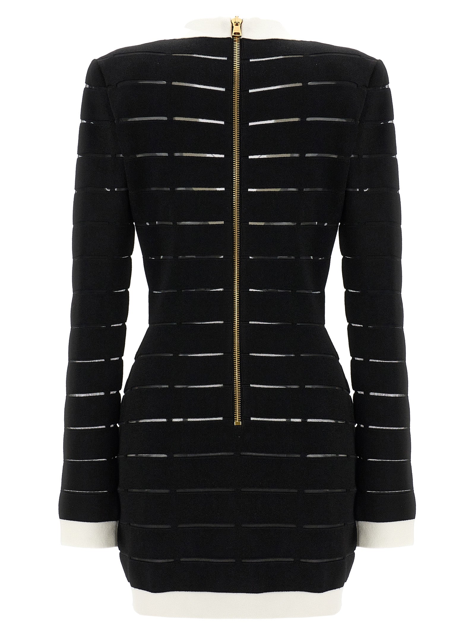 Balmain バルメインツートーンニットドレス - Image 3