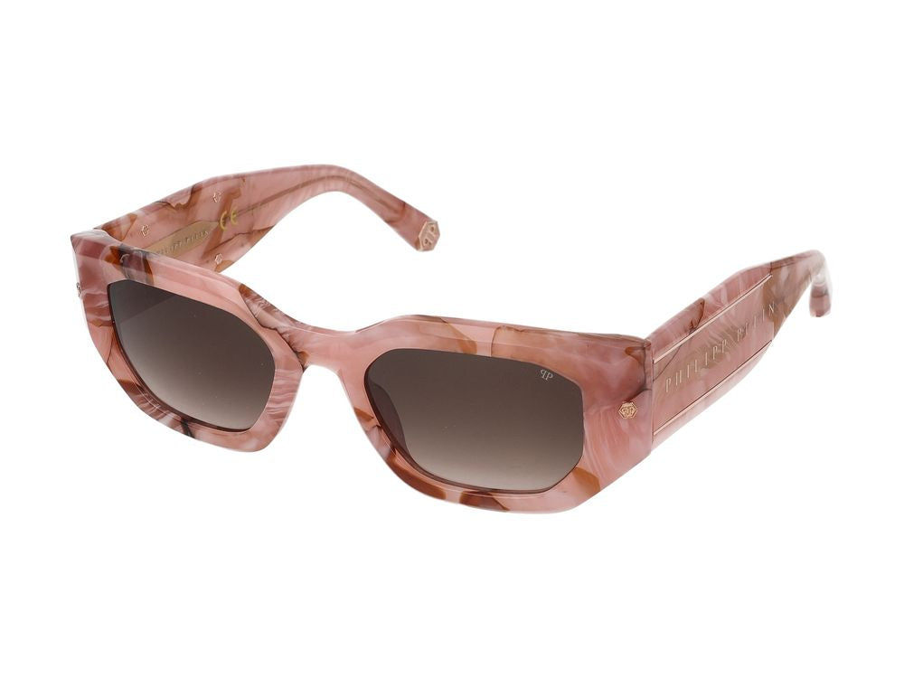 Philipp サングラスフィリッププレインSPP066 M 06 Z8 Rosa Opalino+Rosa Marmorizzato /21/135 - Image 3