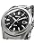 Seiko SBPN067 Solar Quartz Men's Wristwatch, Silver, Black, Bracelet Type