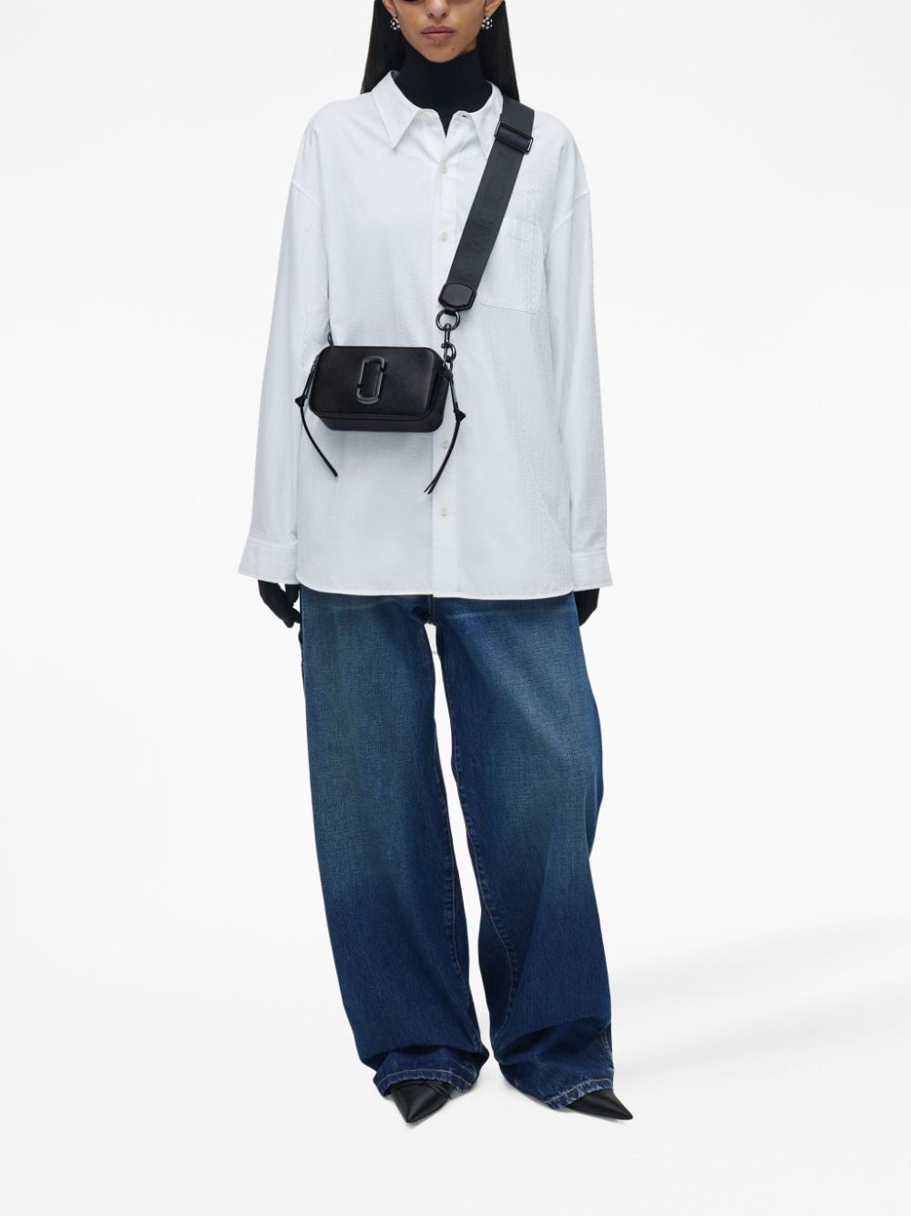 Marc マークジェイコブススナップショットレザークロスボディバッグ - Image 3