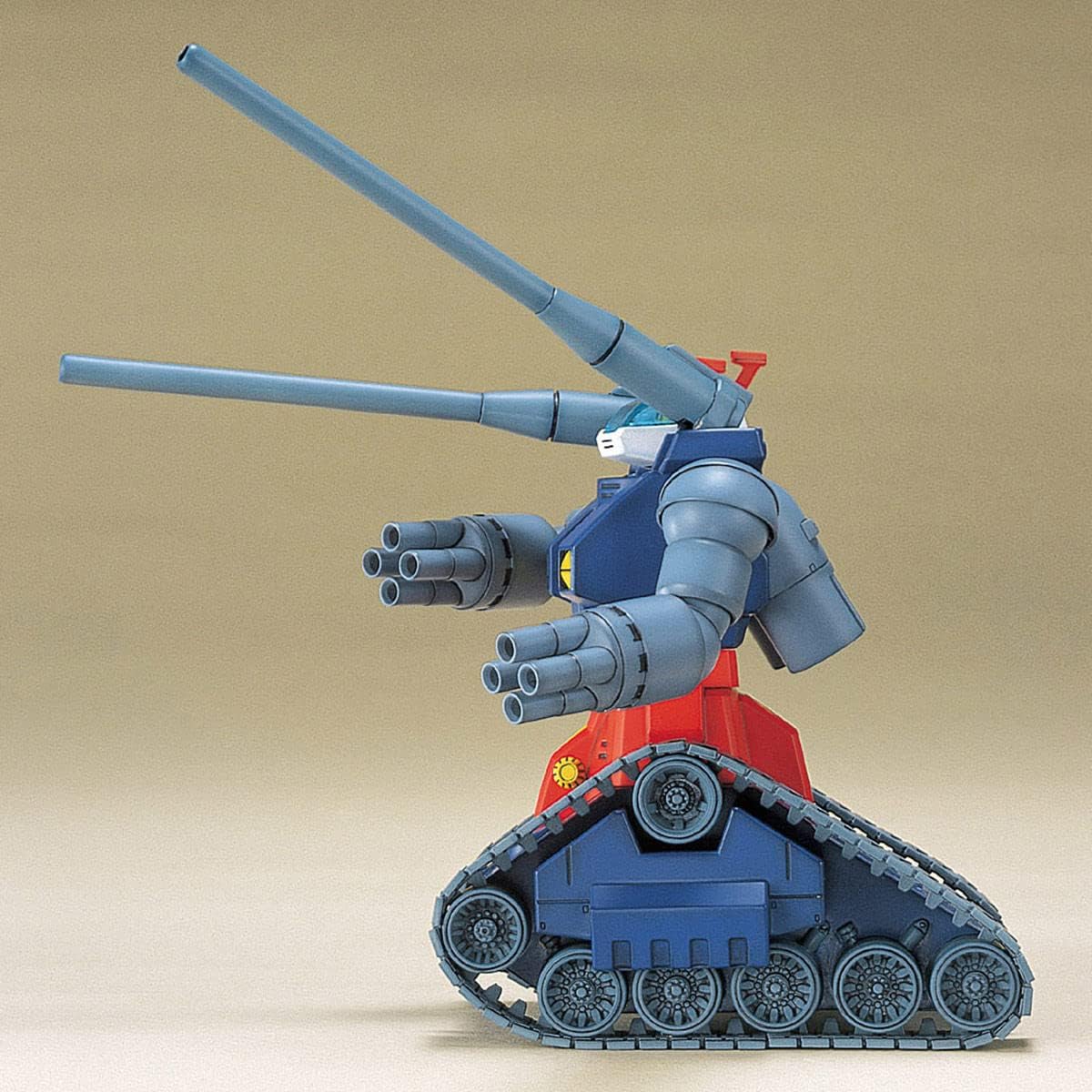 Bandai Spirits HGUC Mobile Suit Gundam RX-75 Gun Tank, 1/144 Scale, Color-Coded Plastic Model