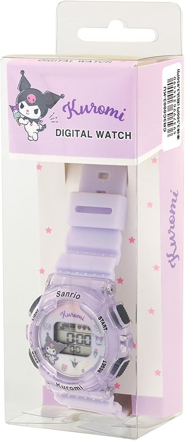 Sun Flame Corporation J-AXIS Sanrio Digital Watch with Backlight Alarm Function for Girls