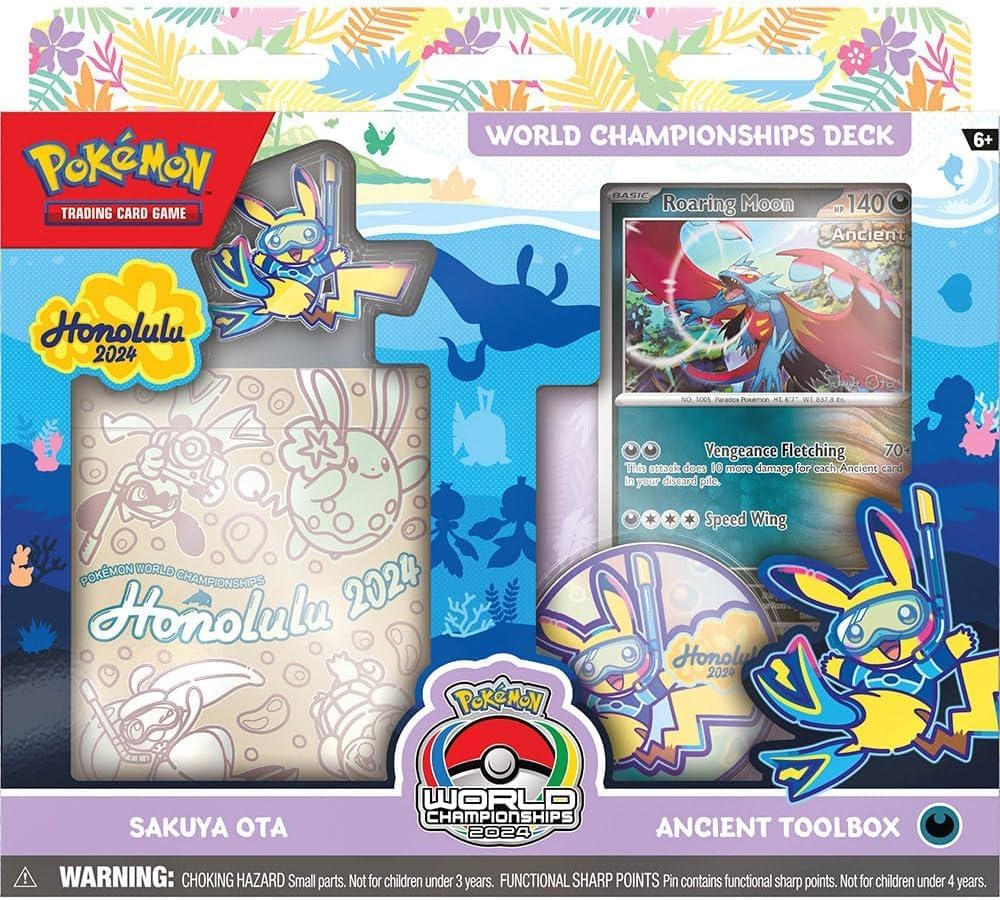 2024 Pokemon TCG World Championship Deck (1 Random Deck)
