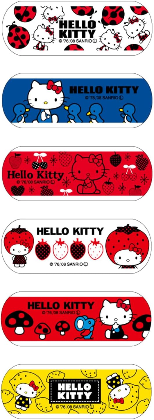 ニチバン 救急絆創膏 ケアリーヴ キャラクター ハローキティ ジュニアサイズ 21mm×58mm CLB16KT 防水 子供用 小さい