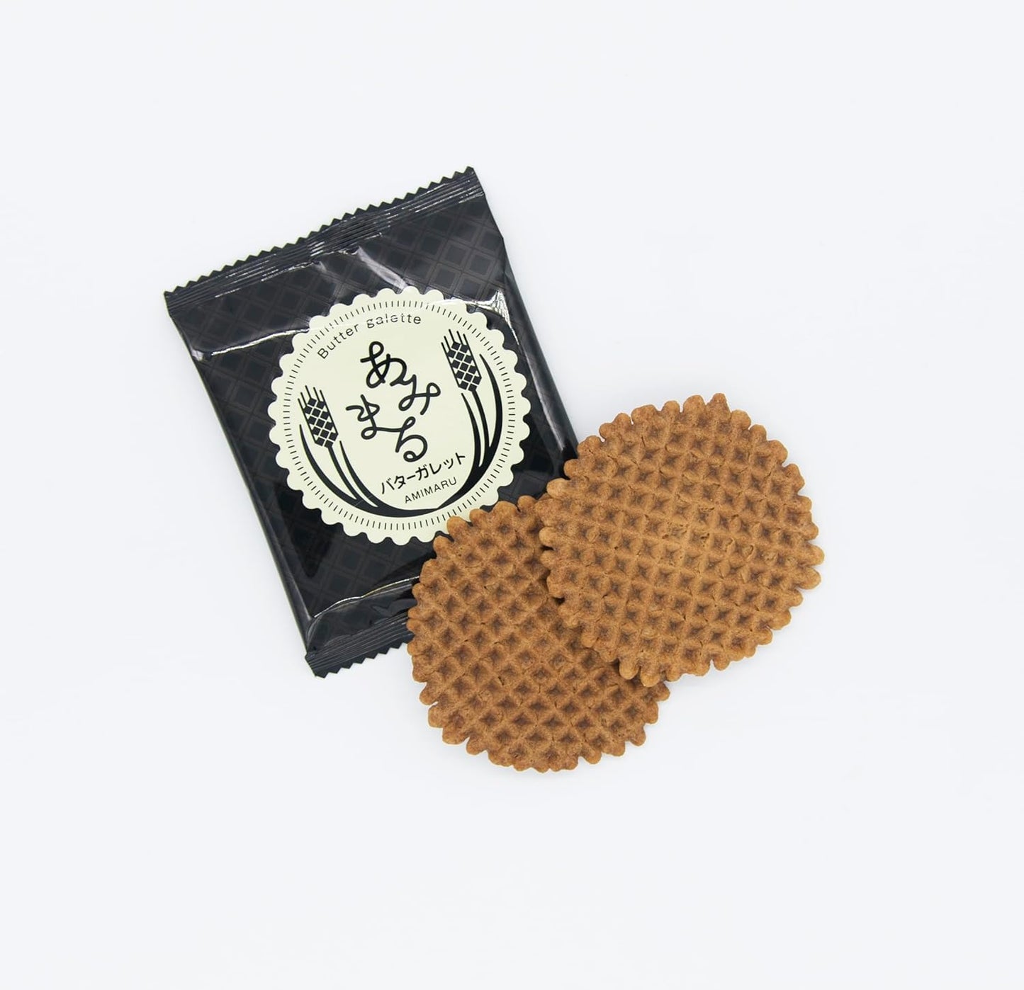 Amimaru Butter Galette 60pcs Box [2pcs x 30 bags] Sasaki Seika [Factory Direct] Iwate Famous Delicacy