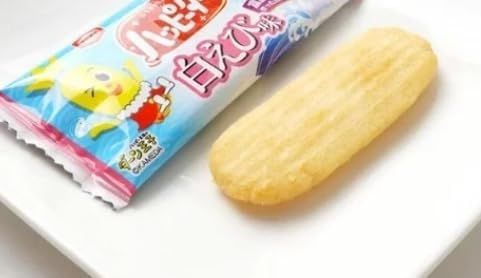 Happy Turn White Shrimp Flavor, Pack of 14, Uses White Shrimp Powder From Toyama Prefecture, Snacks