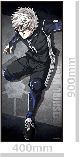 Blue Rock Anime Character Towel with Can Badge F [Seijiro Nagi]