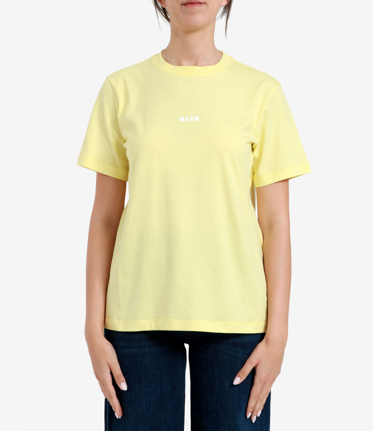 Msgm MSGM Tシャツとポロスイエロー - Image 3