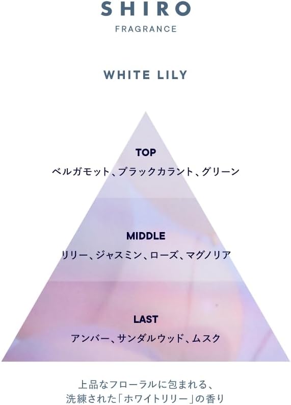 SHIRO White Lily Hair Oil, 1.0 fl oz (30 ml) Hair Care