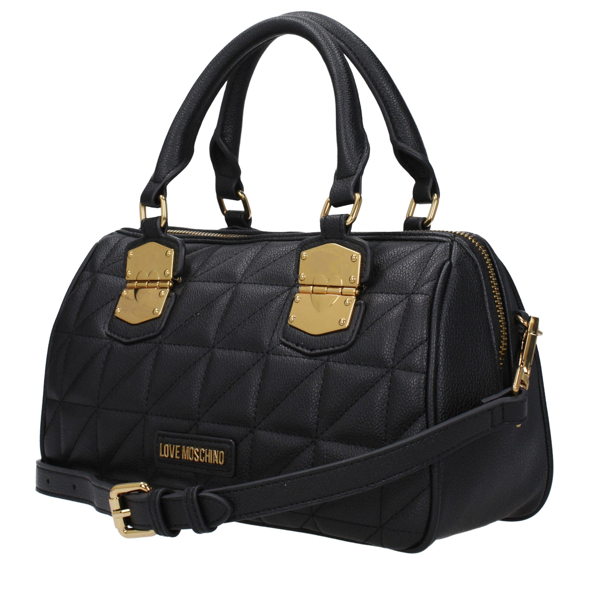 Moschino モスキーノのハンドバッグが大好きな女性ポリウレタンブラック - Image 3